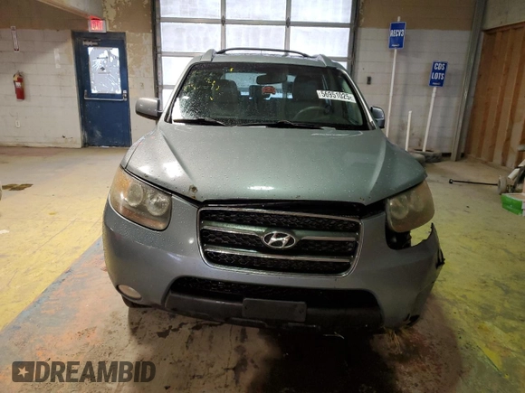 2007 Hyundai Santa Fe SE with VIN 5NMSH73E77H114234, listed as a Copart auction lot 56951025 with Not provided miles and Salvage title. Bid and sale history available at DreamBid. Image 5.