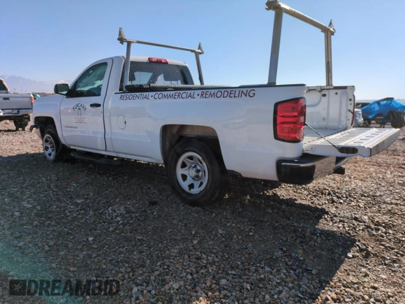 2014 Chevrolet Silverado 1500 Work Truck with VIN 1GCNKPEC4EZ415725, listed as a Copart auction lot 80260194 with 162,625 mi miles and Salvage Title. Bid and sale history available at DreamBid. Image 2.