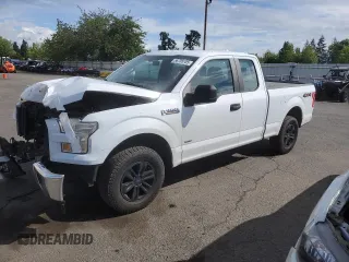 2017 Ford F-150 XL z VIN 1FTEX1EP0HKC92018, wystawiony jako Copart lot #56705705 z przebiegiem 95 283 mil mil oraz Szkoda całkowita • Salvage title. Historia ofert i sprzedaży dostępna na DreamBid. Obrazek 1.