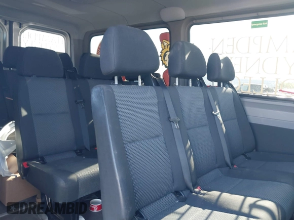 2012 Mercedes-Benz Sprinter Passenger with VIN WDZPE7CC6C5625069, listed as a IAAI auction lot 41922635 with 102,975 mi miles. Bid and sale history available at carsss.com. Image 8.