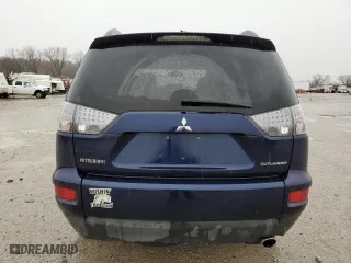 2010 Mitsubishi Outlander SE with VIN JA4AS3AW3AZ009561, listed as a Copart auction lot 47609525 with 112,961 mi miles and Salvage Title. Bid and sale history available at carsss.com. Image 6.
