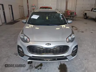 2020 Kia Sportage S with VIN KNDP6CAC3L7813464, listed as a IAAI auction lot 42128252 with 76,271 mi miles. Bid and sale history available at carsss.com. Image 12.