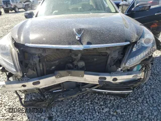 2014 Hyundai Equus Signature with VIN KMHGH4JH6EU077924, listed as a Copart auction lot 49043885 with 101,753 mi miles and Salvage Title. Bid and sale history available at DreamBid. Image 12.