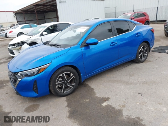 2024 Nissan Sentra SV with VIN 3N1AB8CV6RY259392, listed as a IAAI auction lot 41880299 with 10,976 mi miles and . Bid and sale history available at DreamBid. Image 17.