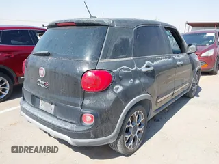 2014 FIAT 500L Trekking with VIN ZFBCFADH4EZ008836, listed as a IAAI auction lot 42305649 with 92,376 mi miles and . Bid and sale history available at DreamBid. Image 4.