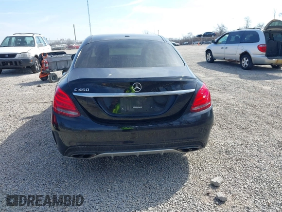 2016 Mercedes-Benz C 450 AMG with VIN 55SWF6EB7GU132155, listed as a IAAI auction lot 41810134 with 108,797 mi miles and . Bid and sale history available at carsss.com. Image 17.