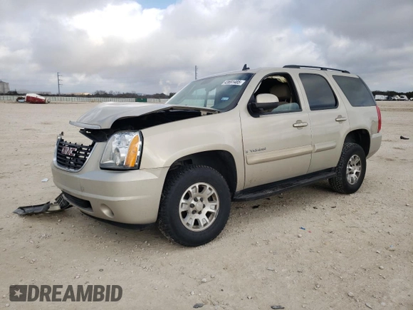 2008 GMC Yukon SLE w/3SA with VIN 1GKFC13C78R235617, listed as a Copart auction lot 43691485 with 93,765 mi miles and Salvage Title. Bid and sale history available at carsss.com. Image 1.