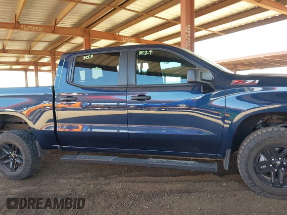 2021 Chevrolet Silverado 1500 Custom Trail Boss with VIN 1GCPYCEF8MZ364271, listed as a IAAI auction lot 41997034 with 37,574 mi miles and . Bid and sale history available at DreamBid. Image 13.