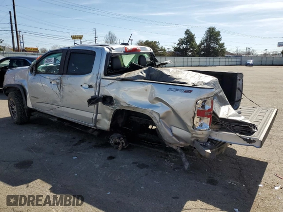 2018 Chevrolet Colorado 4WD ZR2 with VIN 1GCGTEEN5J1277326, listed as a Copart auction lot 49383205 with 0 mi miles and Salvage Title. Bid and sale history available at carsss.com. Image 2.
