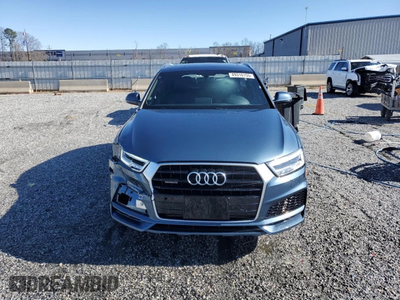 2018 Audi Q3 Premium Plus with VIN WA1JCCFS3JR029666, listed as a Copart auction lot 49316155 with 49,176 mi miles and Salvage Title. Bid and sale history available at carsss.com. Image 5.