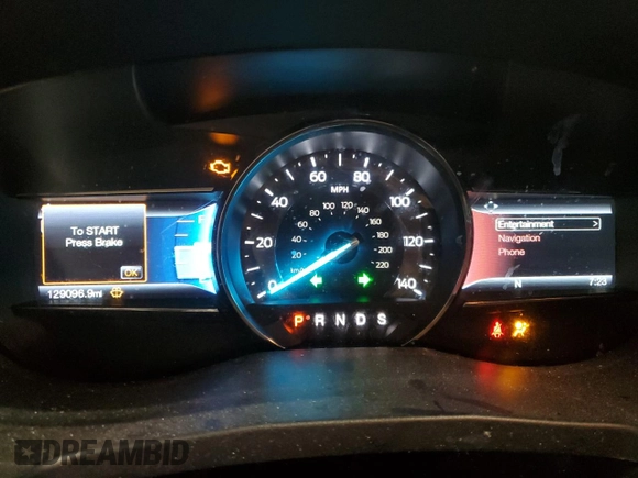 2017 Ford Explorer Sport z VIN 1FM5K8GT3HGC75830, wystawiony jako Copart lot #54857675 z przebiegiem 129 096 mil mil oraz Szkoda całkowita • Salvage title. Historia ofert i sprzedaży dostępna na DreamBid. Obrazek 9.