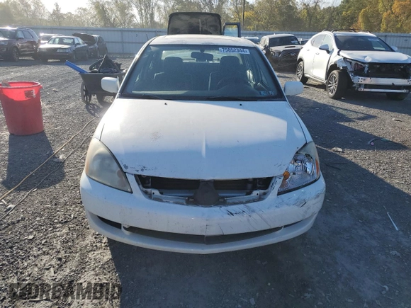 2006 Mitsubishi Lancer ES with VIN JA3AJ26E46U060640, listed as a Copart auction lot 75852344 with 134,543 mi miles and Salvage Title. Bid and sale history available at carsss.com. Image 5.