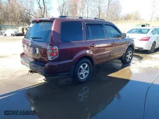 2007 Honda Pilot EX-L with VIN 5FNYF18777B011257, listed as a IAAI auction lot 41858928 with 192,832 mi miles. Bid and sale history available at carsss.com. Image 4.