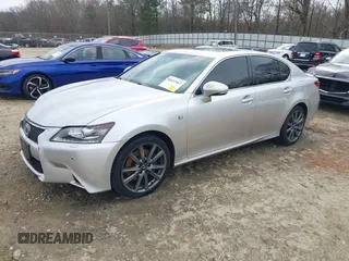 2013 Lexus GS 350 with VIN JTHCE1BL4D5017127, listed as a IAAI auction lot 41693967 with 152,345 mi miles. Bid and sale history available at carsss.com. Image 2.