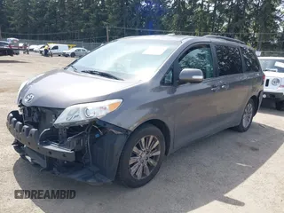2013 Toyota Sienna XLE with VIN 5TDDK3DC0DS053480, listed as a IAAI auction lot 42207803 with Not Provided miles and . Bid and sale history available at DreamBid. Image 18.