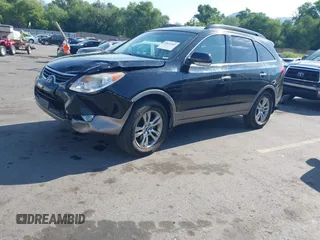 2012 Hyundai Veracruz Limited with VIN KM8NU4CC9CU185021, listed as a IAAI auction lot 42631962 with 191,260 mi miles and . Bid and sale history available at DreamBid. Image 2.