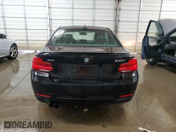 2018 BMW 2 Series 230i xDrive with VIN WBA2J3C52JVD48613, listed as a Copart auction lot 55119525 with 88,523 mi miles and Salvage title. Bid and sale history available at DreamBid. Image 6.
