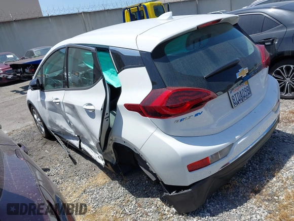 2020 Chevrolet Bolt EV LT with VIN 1G1FY6S03L4132176, listed as a IAAI auction lot 42211304 with 62,063 mi miles and . Bid and sale history available at DreamBid. Image 3.