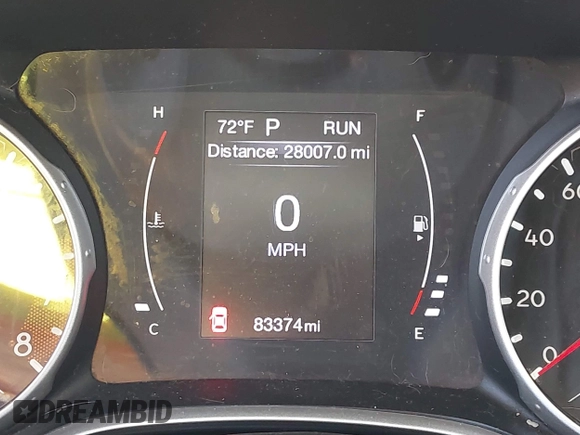 2020 Jeep Compass Sport z VIN 3C4NJCAB9LT220023, wystawiony jako IAAI lot #41999428 z przebiegiem 83 374 mil mil oraz . Historia ofert i sprzedaży dostępna na DreamBid. Obrazek 15.