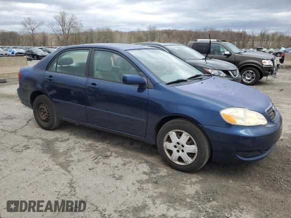 2008 Toyota Corolla CE with VIN 2T1BR32E38C880797, listed as a Copart auction lot 53480615 with 199,020 mi miles and Clean Title. Bid and sale history available at DreamBid. Image 4.
