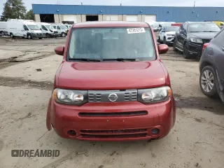 2012 Nissan Cube 1.8 S with VIN JN8AZ2KR9CT252628, listed as a Copart auction lot 47381215 with 183,723 mi miles and Salvage Title. Bid and sale history available at carsss.com. Image 5.