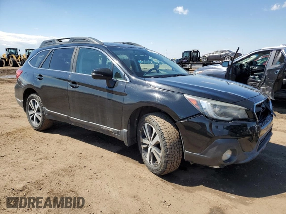 2018 Subaru Outback Limited with VIN 4S4BSENC0J3212282, listed as a Copart auction lot 56209115 with 123,196 mi miles and Salvage title. Bid and sale history available at DreamBid. Image 4.