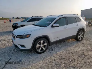 2019 Jeep Cherokee Limited with VIN 1C4PJLDN4KD193381, listed as a Copart auction lot 59440195 with 93,686 mi miles and Salvage title. Bid and sale history available at DreamBid. Image 1.