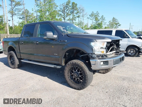 2015 Ford F-150 XL with VIN 1FTEW1CP3FFC70624, listed as a IAAI auction lot 42017392 with Not provided miles and . Bid and sale history available at DreamBid. Image 1.