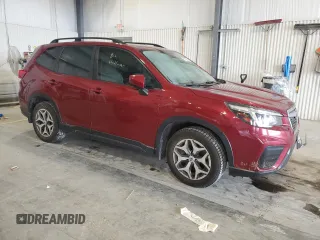 2020 Subaru Forester Premium with VIN JF2SKAJC6LH483745, listed as a Copart auction lot 55135545 with 51,015 mi miles and Salvage title. Bid and sale history available at DreamBid. Image 4.