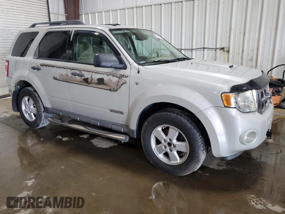 2008 Ford Escape XLT with VIN 1FMCU93198KA03856, listed as a Copart auction lot 53709335 with 85,382 mi miles and Clean Title. Bid and sale history available at carsss.com. Image 4.