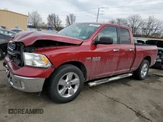 2015 Ram 1500 Big Horn z VIN 1C6RR7GT2FS723598, wystawiony jako Copart lot #45995345 z przebiegiem 143 594 mil mil oraz Szkoda całkowita • Salvage title. Historia ofert i sprzedaży dostępna na DreamBid. Obrazek 1.