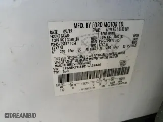 2013 Ford Explorer with VIN 1FM5K7B88DGA62489, listed as a Copart auction lot 49107485 with 149,091 mi miles and Salvage Title. Bid and sale history available at carsss.com. Image 14.