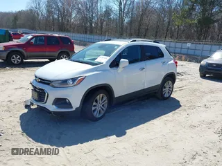 2017 Chevrolet Trax LT with VIN KL7CJRSB9HB084197, listed as a IAAI auction lot 41707414 with 91,666 mi miles and . Bid and sale history available at carsss.com. Image 18.