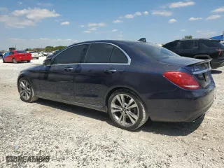 2015 Mercedes-Benz C-Class C 300 with VIN 55SWF4JB2FU078000, listed as a Copart auction lot 53239915 with 105,783 mi miles and Salvage Title. Bid and sale history available at carsss.com. Image 2.