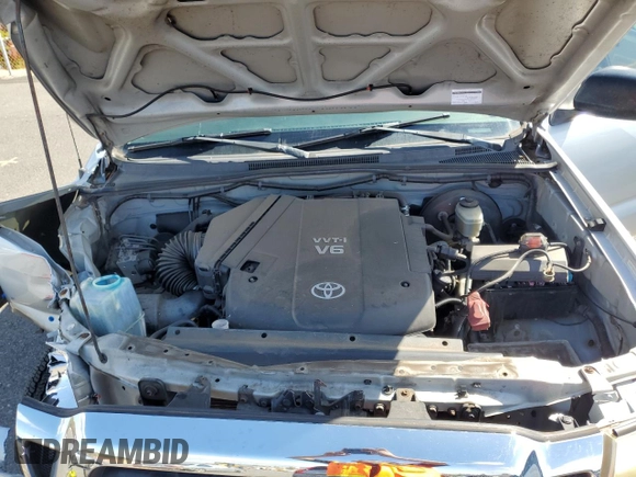 2007 Toyota Tacoma PreRunner with VIN 5TEJU62N77Z343077, listed as a Copart auction lot 48942655 with 153,120 mi miles and Salvage Title. Bid and sale history available at DreamBid. Image 12.