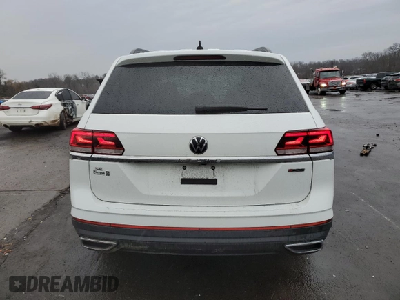 2021 Volkswagen Atlas SE z VIN 1V2LP2CA7MC514133, wystawiony jako Copart lot #46758195 z przebiegiem 48 184 mil mil oraz Szkoda całkowita • Salvage title. Historia ofert i sprzedaży dostępna na DreamBid. Obrazek 6.