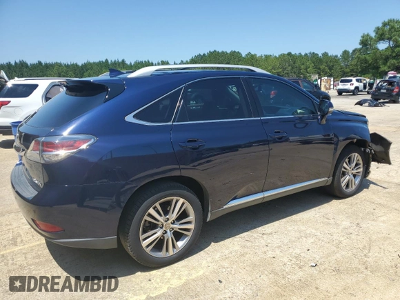 2015 Lexus RX 350 with VIN 2T2ZK1BA3FC171641, listed as a Copart auction lot 62223075 with 167,425 mi miles and Salvage title. Bid and sale history available at DreamBid. Image 3.