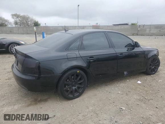 2009 Audi A4 2.0T Prem with VIN WAUJF78K09N051142, listed as a Copart auction lot 50456155 with 156,301 mi miles and Salvage Title. Bid and sale history available at carsss.com. Image 3.