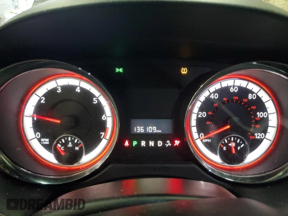 2016 Dodge Grand Caravan SXT with VIN 2C4RDGCG6GR135349, listed as a Copart auction lot 87276224 with 136,109 mi miles and Clean Title. Bid and sale history available at DreamBid. Image 9.