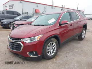 2020 Chevrolet Traverse LT with VIN 1GNERHKW0LJ264997, listed as a IAAI auction lot 41867518 with 36,717 mi miles and . Bid and sale history available at DreamBid. Image 2.