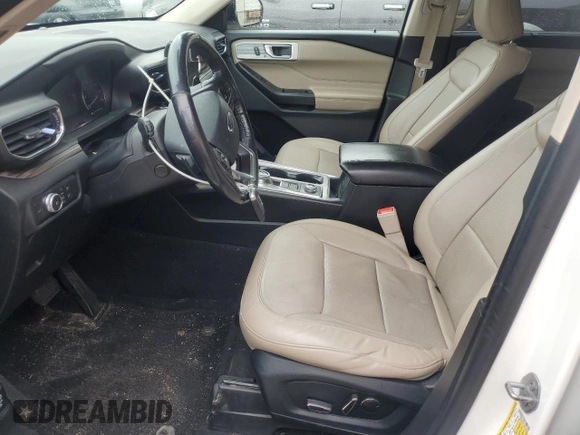 2020 Ford Explorer Limited with VIN 1FMSK8FH2LGB79504, listed as a Copart auction lot 49613695 with 60,248 mi miles and Salvage title. Bid and sale history available at DreamBid. Image 7.