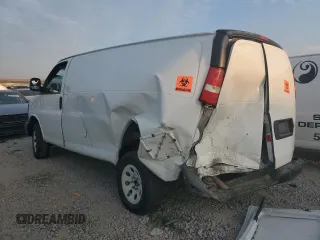 2012 GMC Savana Cargo Van with VIN 1GTS8AF46C1184540, listed as a Copart auction lot 79615414 with 390,078 mi miles and Salvage Title. Bid and sale history available at carsss.com. Image 2.
