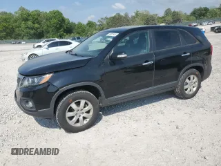 2012 Kia Sorento LX with VIN 5XYKT4A60CG233384, listed as a Copart auction lot 55022945 with 160,141 mi miles and Salvage Title. Bid and sale history available at DreamBid. Image 1.
