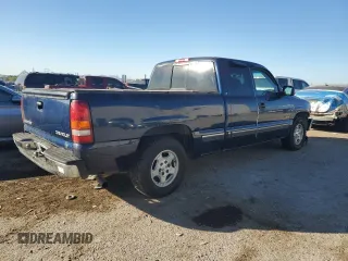 1999 Chevrolet Silverado 1500 Work Truck with VIN 1GCEC19T6XZ106331, listed as a Copart auction lot 53157285 with 164,719 mi miles and Salvage Title. Bid and sale history available at carsss.com. Image 3.