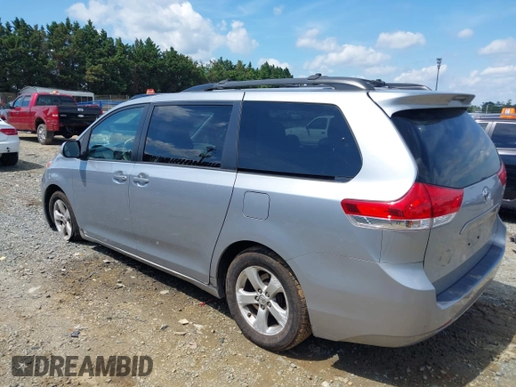 2014 Toyota Sienna LE AAS with VIN 5TDKK3DC4ES511305, listed as a IAAI auction lot 42652770 with 71,808 mi miles and . Bid and sale history available at DreamBid. Image 3.