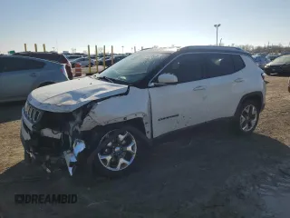 2018 Jeep Compass Limited with VIN 3C4NJCCB2JT309071, listed as a Copart auction lot 46418335 with 81,786 mi miles and Clean Title. Bid and sale history available at carsss.com. Image 1.