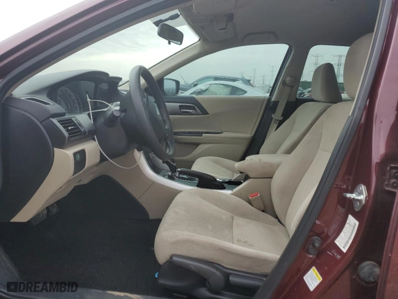 2013 Honda Accord Sdn LX with VIN 1HGCR2F39DA122566, listed as a Copart auction lot 49548655 with 112,437 mi miles and Salvage Title. Bid and sale history available at carsss.com. Image 7.