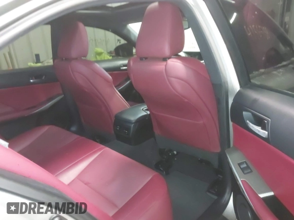 2015 Lexus IS 250 with VIN JTHBF1D25F5059385, listed as a IAAI auction lot 41565158 with 115,646 mi miles. Bid and sale history available at carsss.com. Image 8.