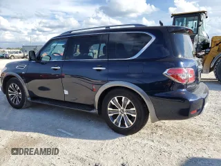 2017 Nissan Armada SL with VIN JN8AY2NC6H9511168, listed as a Copart auction lot 73831634 with Not Provided miles and Salvage Title. Bid and sale history available at carsss.com. Image 2.