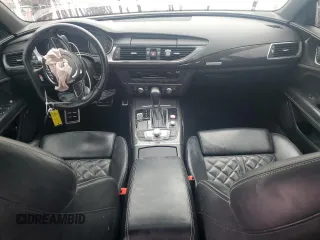 2017 Audi S7 Premium Plus with VIN WAUWFAFC5HN077894, listed as a Copart auction lot 43330095 with 87,049 mi miles and Salvage Title. Bid and sale history available at carsss.com. Image 8.